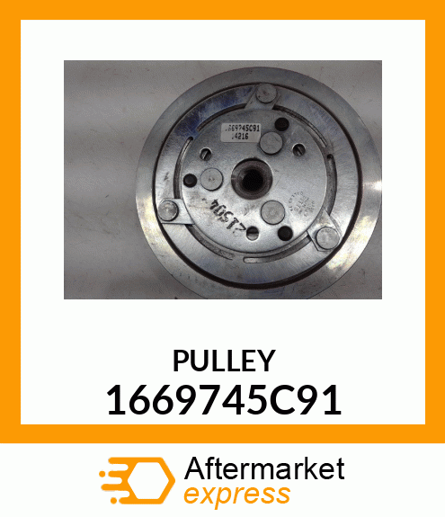 PULLEY 1669745C91