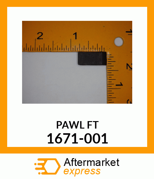 PAWL FT 1671-001