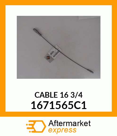 CABLE 16 3/4 1671565C1