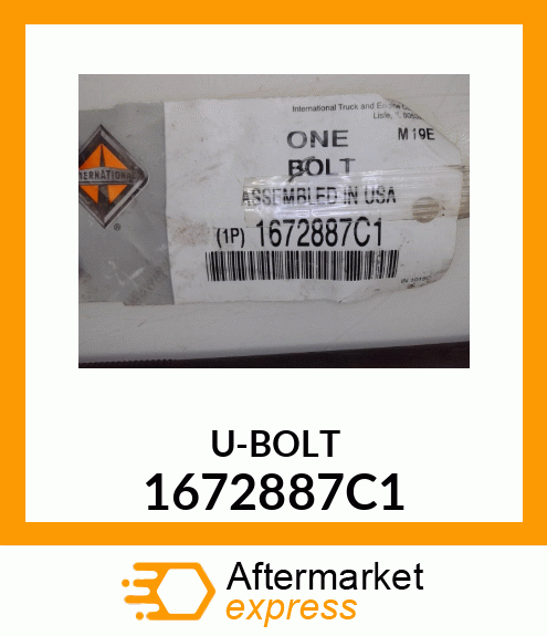 U-BOLT 1672887C1