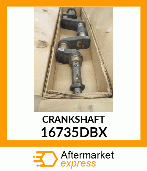 CRANKSHAFT 16735DBX