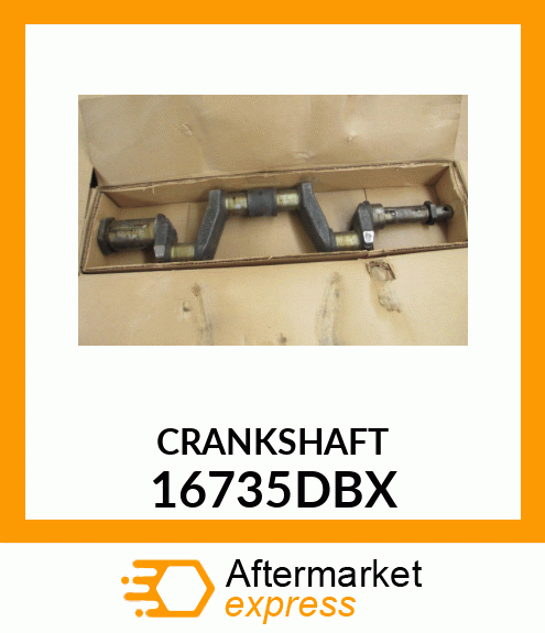 CRANKSHAFT 16735DBX