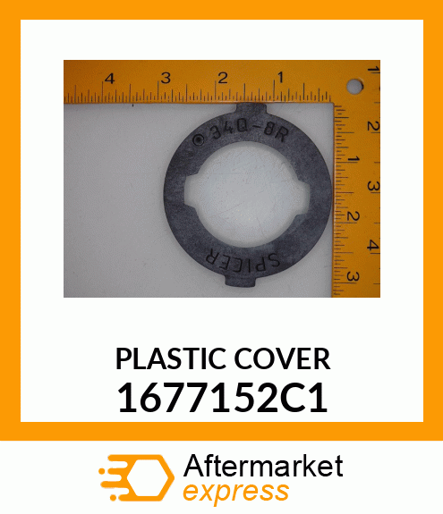 PLASTIC COVER 1677152C1