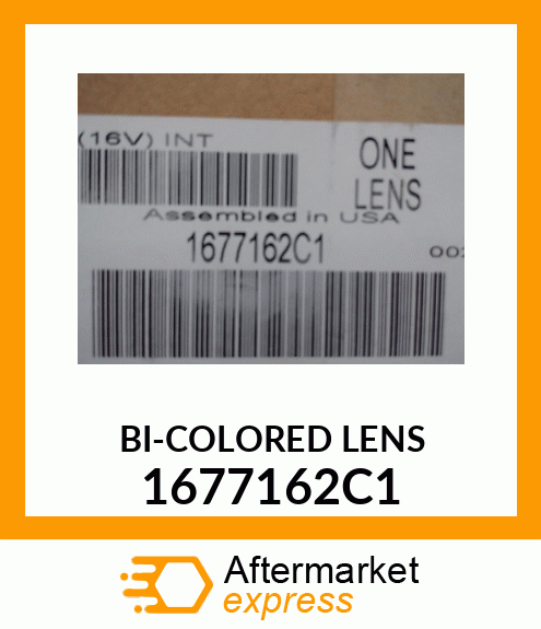 BI-COLORED LENS 1677162C1