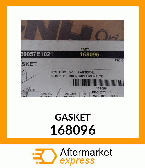 GASKET 168096