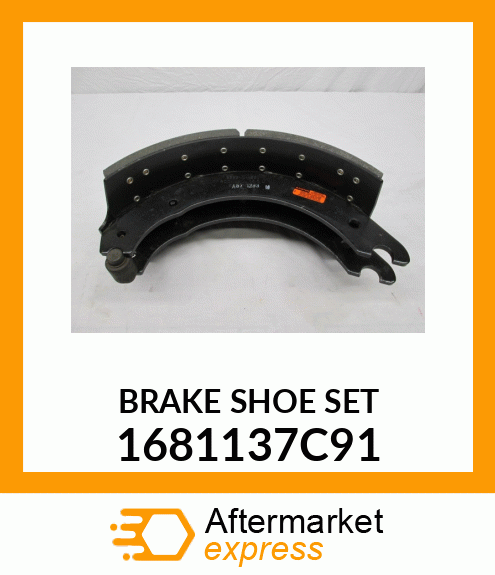 BRAKE SHOE SET 1681137C91