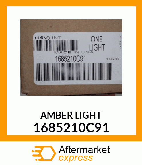 AMBER LIGHT 1685210C91