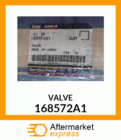 VALVE 168572A1