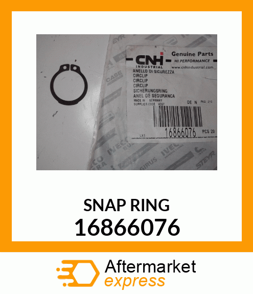 SNAP RING 16866076