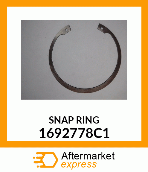 SNAP RING 1692778C1