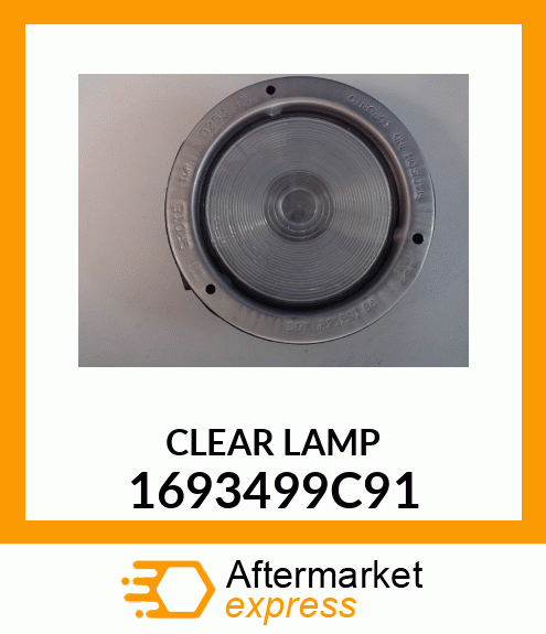 CLEAR LAMP 1693499C91