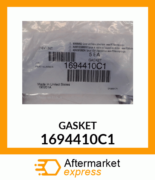 GASKET 1694410C1