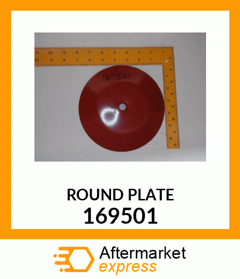 ROUND PLATE 169501