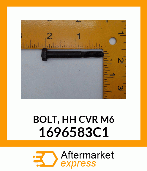 BOLT, HH CVR M6 1696583C1