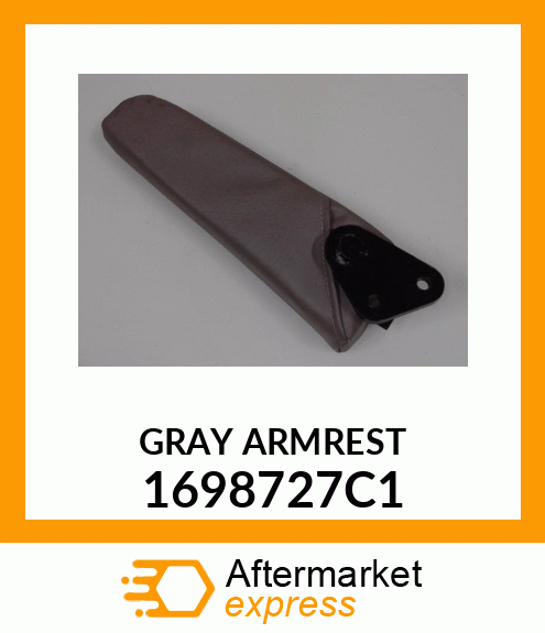 GRAY ARMREST 1698727C1