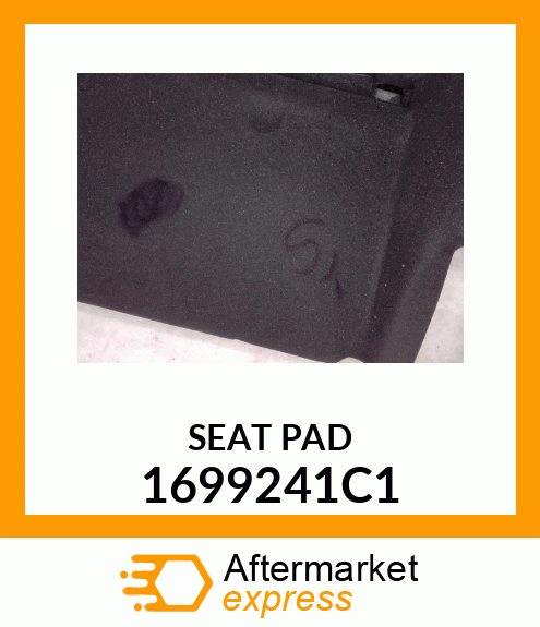 SEAT PAD 1699241C1