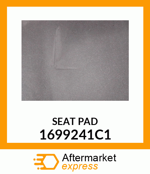 SEAT PAD 1699241C1
