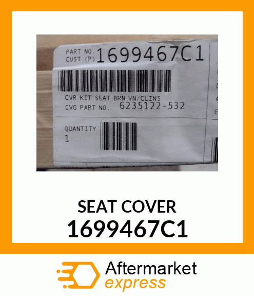 SEAT COVER 1699467C1