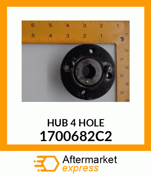 HUB 4 HOLE 1700682C2