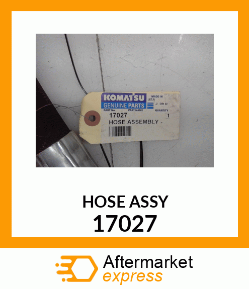 HOSE ASSY 17027