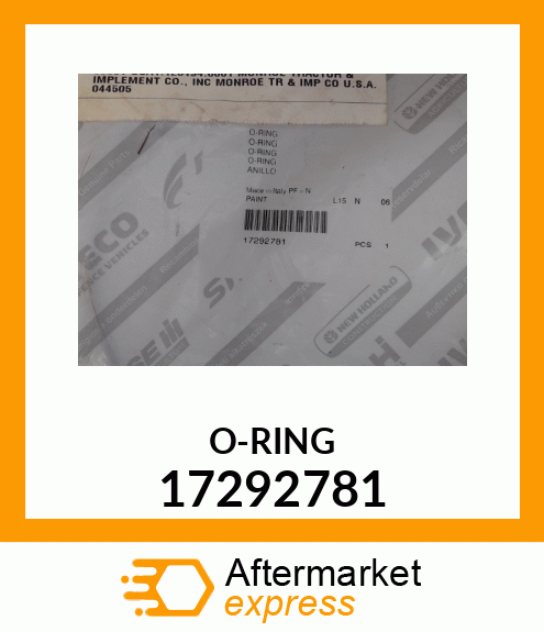 O-RING 17292781