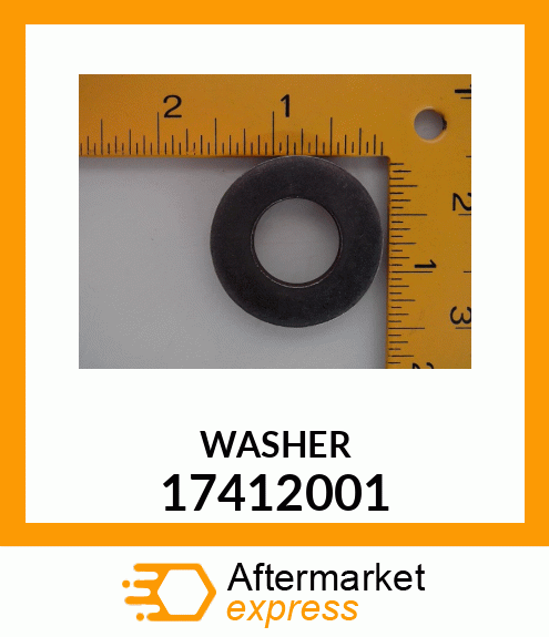 WASHER 17412001