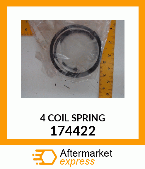 4 COIL SPRING 174422