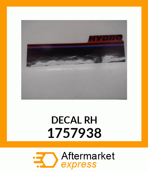 DECAL RH 1757938