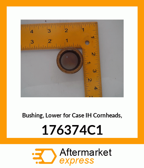 Bushing, Lower for IH Cornheads, 176374C1 176374C1