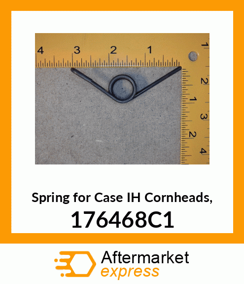 Spring for IH Cornheads, 176468C1 176468C1