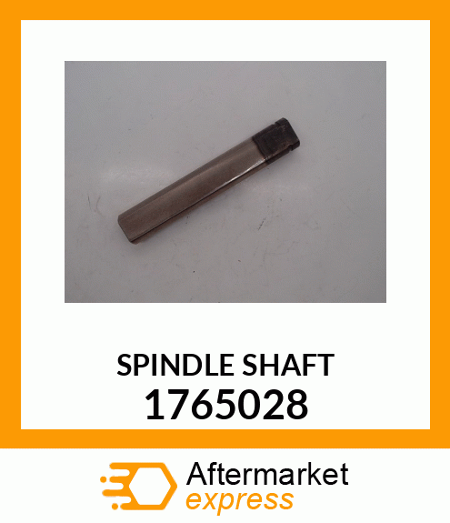 SPINDLE SHAFT 1765028