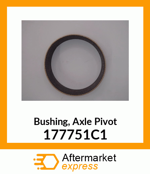 Bushing, Axle Pivot 177751C1