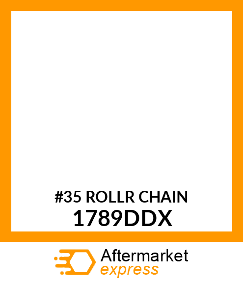 #35 ROLLR CHAIN 1789DDX