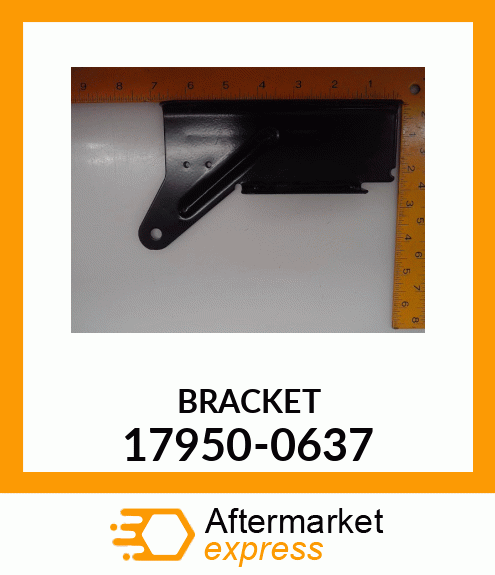 BRACKET 17950-0637