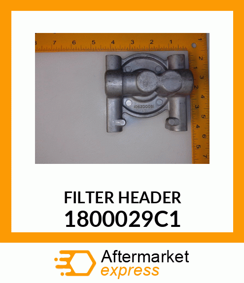 FILTER HEADER 1800029C1