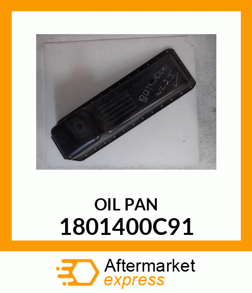 OIL PAN 1801400C91