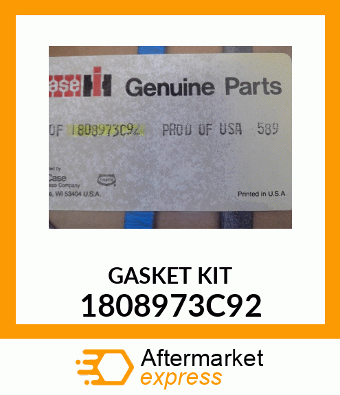 GASKET KIT 1808973C92