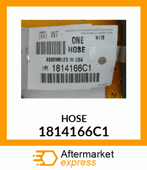 HOSE 1814166C1