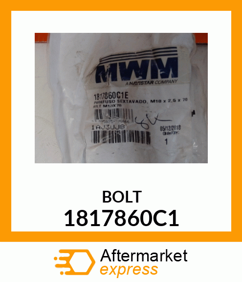 BOLT 1817860C1