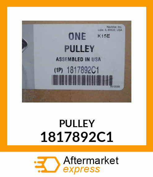 PULLEY 1817892C1