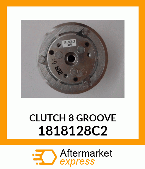 CLUTCH 8 GROOVE 1818128C2
