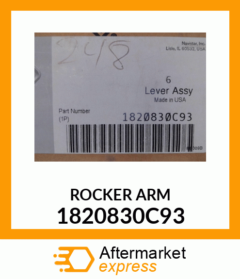 ROCKER ARM 1820830C93