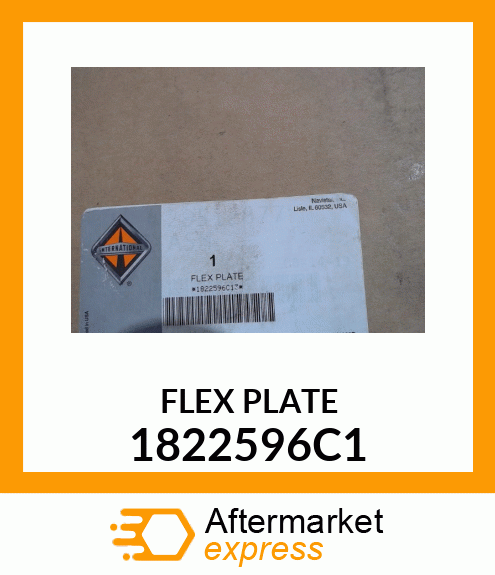 FLEX PLATE 1822596C1