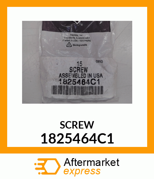 SCREW 1825464C1