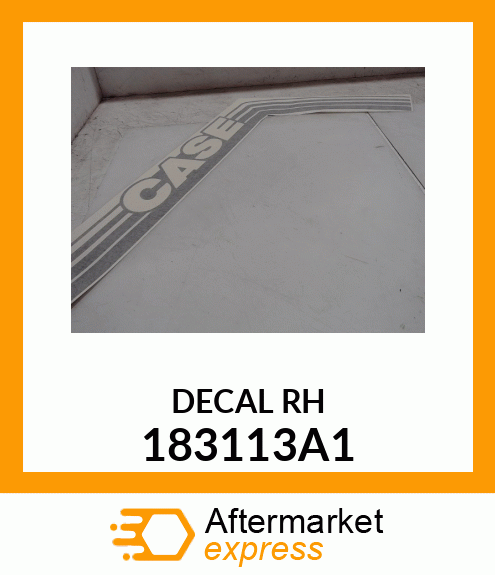 DECAL RH 183113A1