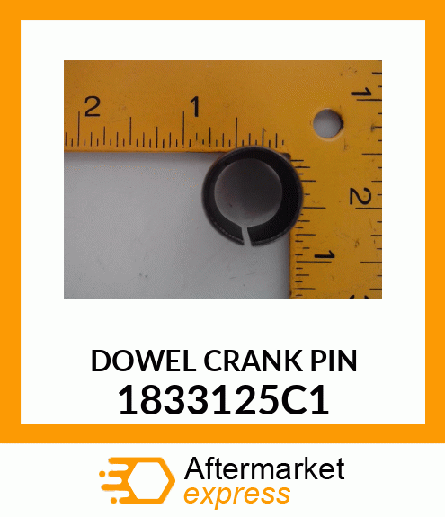 DOWEL CRANK PIN 1833125C1