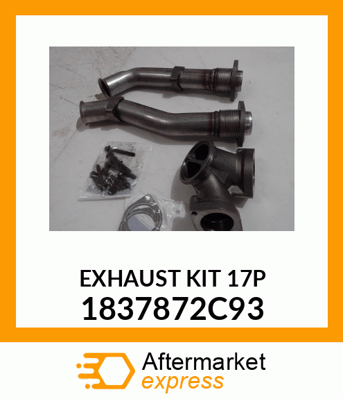 EXHAUST KIT 17P 1837872C93