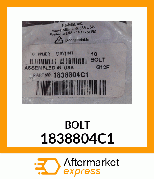 BOLT 1838804C1