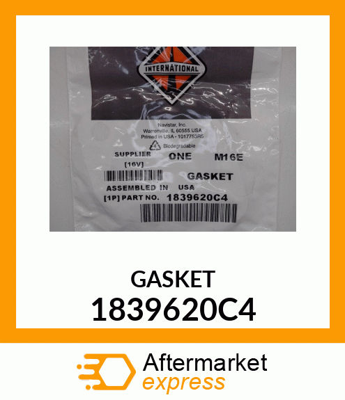 GASKET 1839620C4