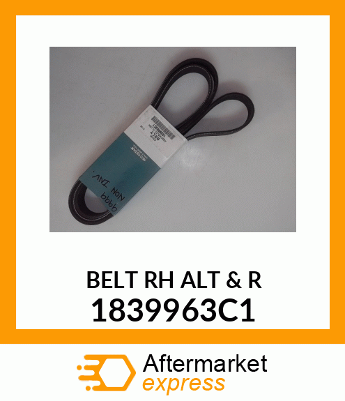 BELT RH ALT & R 1839963C1